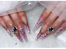 マルチューネイル 池袋(MARUCHU NAIL)/長さ出しMAX/持ち込みデザイン