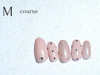 定額ネイルMコース ハンド