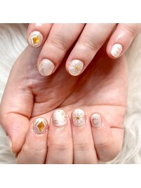 手描きミラーアート