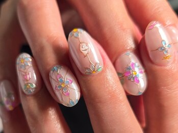 ネイルフロンティア 吉祥寺(NAIL FRONTIER)の写真/【初回オフ無料】デザインご相談コース¥8980~［オフィスOKなちょっとだけハロウィンがおすすめ］[吉祥寺］
