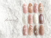 アバネイル 名駅店(AVA NAIL)/大人クリスマスネイル