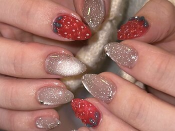 ジェミーネイル エビス(Jemiy nail ebisu)の写真/SNSで人気のデザイン!トレンド～個性派デザインまで幅広くご案内♪持ち込み90min course8500YEN～ ☆