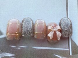 1月ネイルデザイン☆華やか