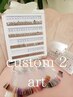 ☆NEW☆【迷ったらコレ♪】選べる2本アートカスタムネイル！￥6600→￥5940