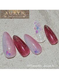 10月限定monthly &nbsp;design No,1