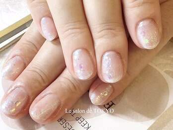 サロンド トウキョウ(Le salon de TOKYO)/クリア☆夏ネイル