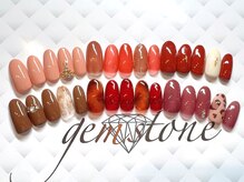 ジェムストーン(gemstone)/2023秋ネイルAコース