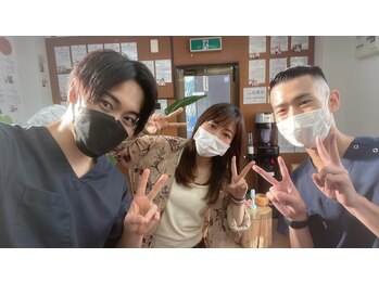 ファミリア整体院/腰痛整体のお客様と!