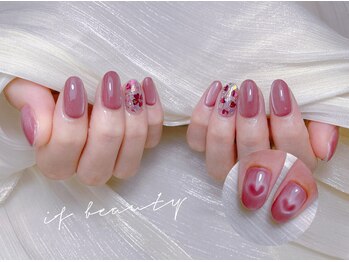 ミオ 上野店(mi.o)/カワイイハートネイル