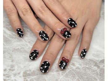 パーミル アイ アンド ネイル クマモト(permille ‰ eye&nail Kumamoto)/ドットネイル