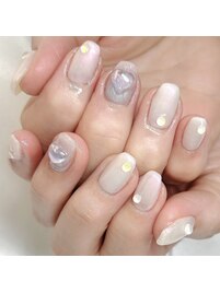 【MIHO】うるうるハートネイル