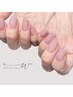 高発色＆うる艶ワンカラーネイル 初回オフ込み¥3,980