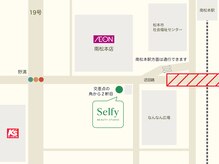 セルフィー/店舗周辺の地図