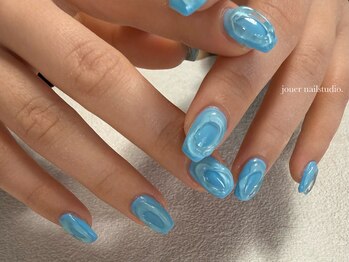 ジュエ ネイルスタジオ(jouer nailstudio.)/プクプクネイル
