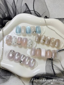 ファーストネイルアンドアイラッシュ(1st NAIL&eyelash)/ElegantDesign8900円