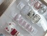 フットワンカラー＋親指アート＆フットバス付《4300円/KAHO限定》