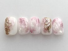 アイネイルズ 池袋店(I-nails)/ピンクゴールドミラー