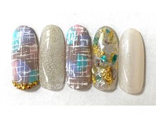 ダブルネイル(Double Nail)/23番　2020春デザインコンテスト