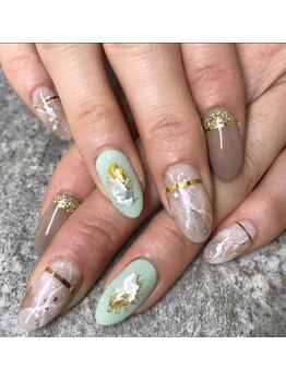 ラウンジ 町田店(RounGe)/【ジェルネイル】ニュアンス