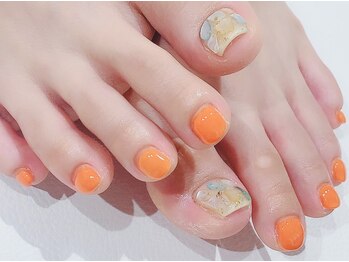 カラン 焼津店(CALIN)/夏色シェルネイル