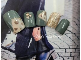 ダルメシアンDesign☆footネイル