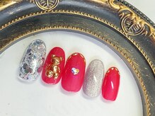 グリッター(GLITTER)/ガーリーネイル