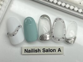 ダルメシアンネイル