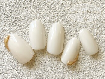 ロフティーネイル 駒川店(Lofty Nail)/大人ぷっくりミラーネイル