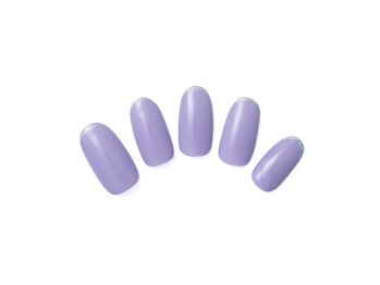 ネイルサロン ディーバ ギンザ(Nail salon Diva GINZA)/One color plus(ラメフレンチ)