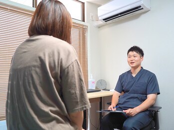 越谷ヘルム鍼灸整体院(越谷HELM鍼灸整体院)/原因を見つけるカウンセリング