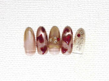 2月キャンペーンネイル