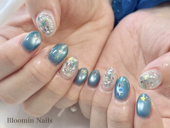 ブルーミンネイルズ(Bloomin Nails)/ぷくぷくホログラム