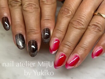 ネイル アトリエ ミジュ(nail atelier MijU)/クリスマネイル