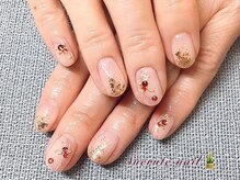 スエルテ ネイルサロン 北千住店/お正月ネイル ¥8000