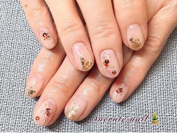 スエルテ ネイルサロン 北千住店/お正月ネイル ¥8000