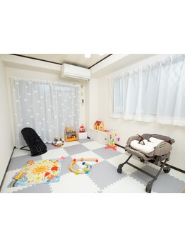 お子様同伴OKのサロン