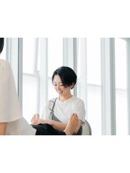 足つぼを刺激したい