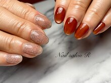 ネイルサロン アール(Nail salon R)/マグネット×フラッシュ