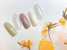 ネイルサロン&スクール ジーナ(GINA)/くすみカラーでしっとり