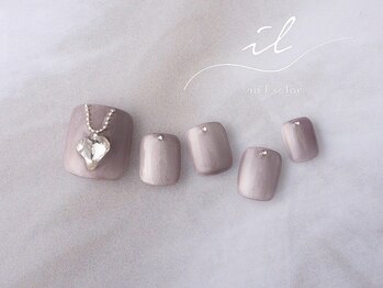 イル 神戸店/マグネット×フットネイル