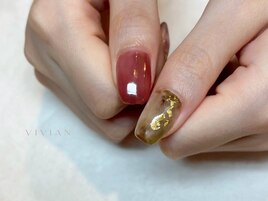秋カラー　ニュアンス
