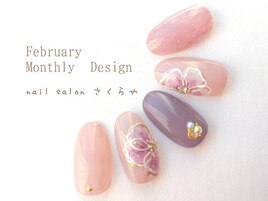 ふんわりお花の優しいデザイン♪