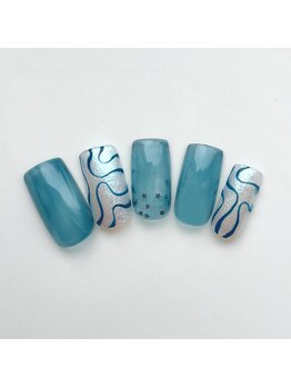 アルセア 上野御徒町店(Alcea)/ニュアンス　青　夏