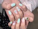 5本アート【fuku】