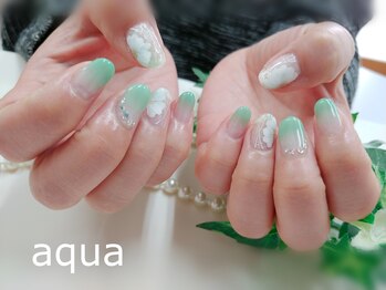 アイラッシュアンドネイルサロン アクア(aqua)/ラグジュアリー感たっぷり