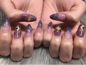 ネイルアンドアイラッシュサロン レア 錦糸町店(Lea)/アート６本スカルプ