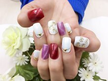 プルミエ ネイル(Premier Nail)/お持ち込み☆ネックレス風