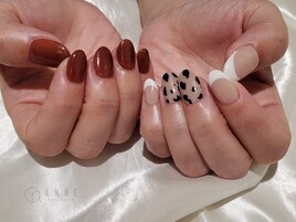 【パラジェル】ちぐはぐネイル