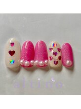 アルティノ ネイル ガーデン(altino nail garden)/ガーリーハート