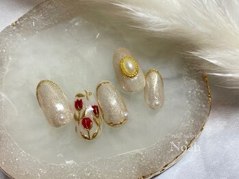 ネイルサロン ノア(Noah)/ミラーネイル